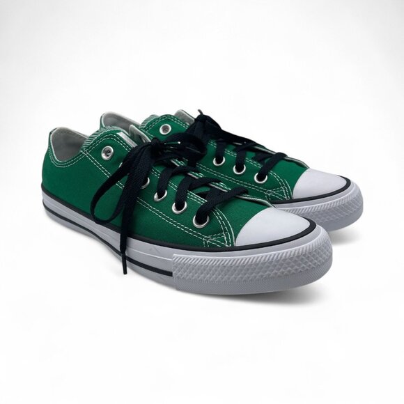 Converse Chuck Taylor All Star Low Top Sneakers in Amazon Green With UPREP - Picture 2 of 6